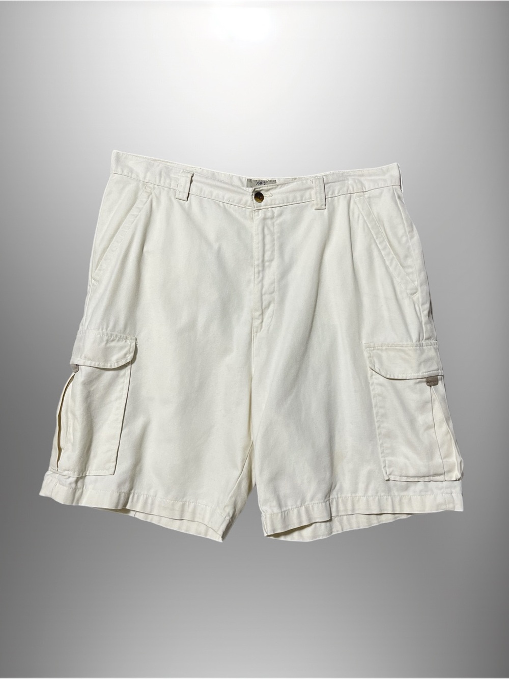 Vintage Navy & Green Cargo Men’s Shorts